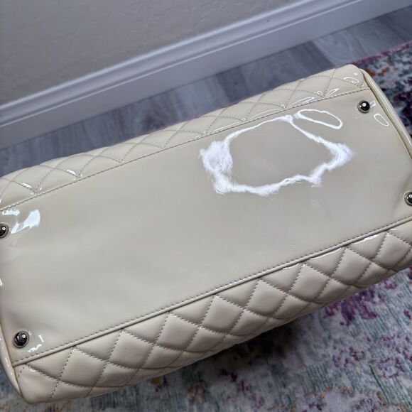 Chanel Quilted Patent Large Tote - Picture 13 of 16